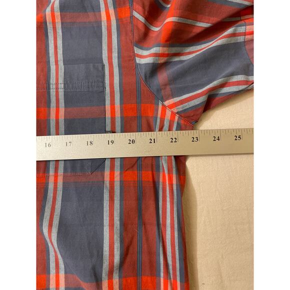 Columbia Mens Size Large Short Sleeve Button Down Regular Fit Outdoors Shirt - Picture 4 of 6